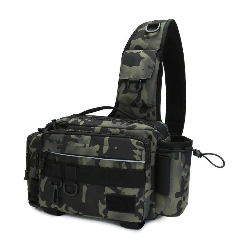 Canvas Backpack Casual - Large capacity Luya multifunctional waist bag