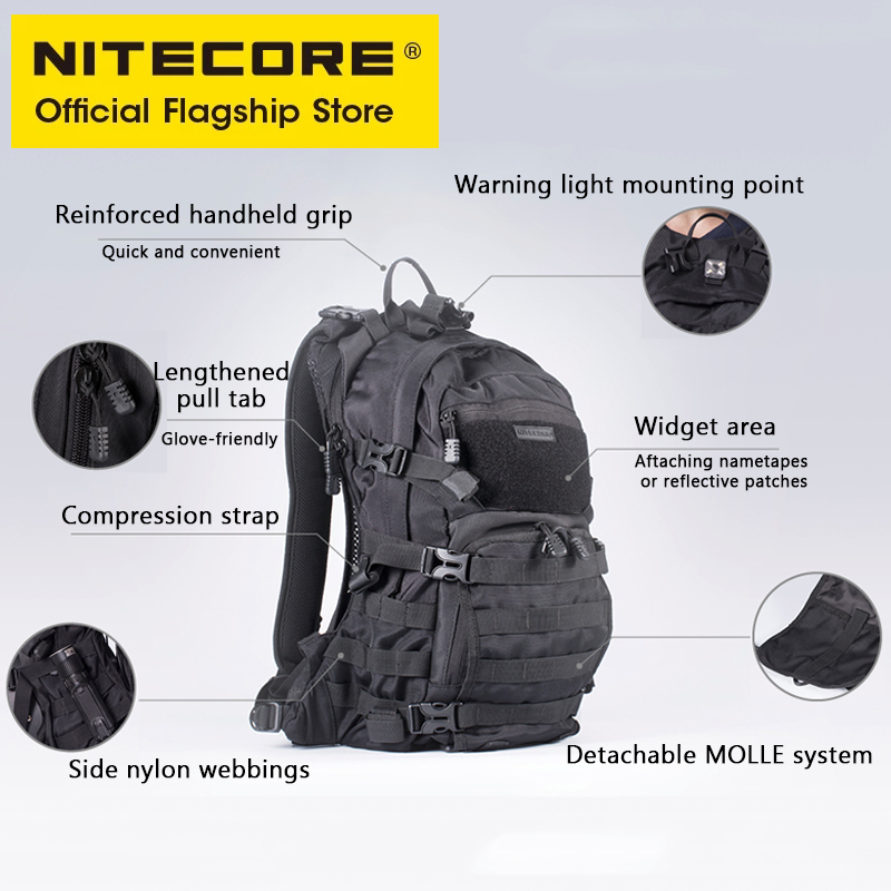 NITECORE BP20 20L Travel Backp - Rucksack Military Style avis et prix