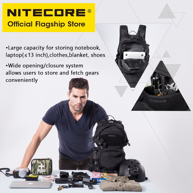 NITECORE BP20 20L Travel Backp - Rucksack Military Style avis et prix