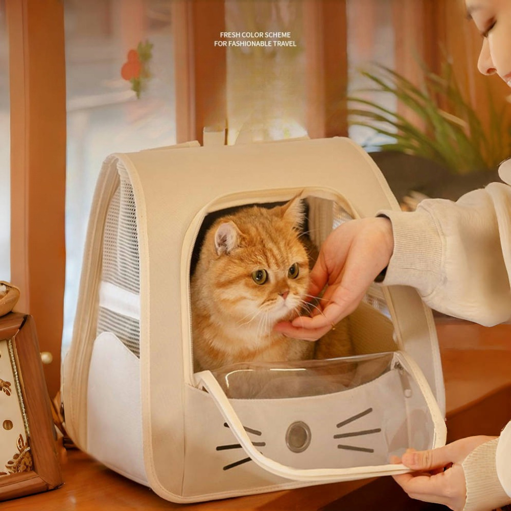 1Pc 35×25×35cm Cat Pet Carrier - Foldable Backpack Small avis et prix