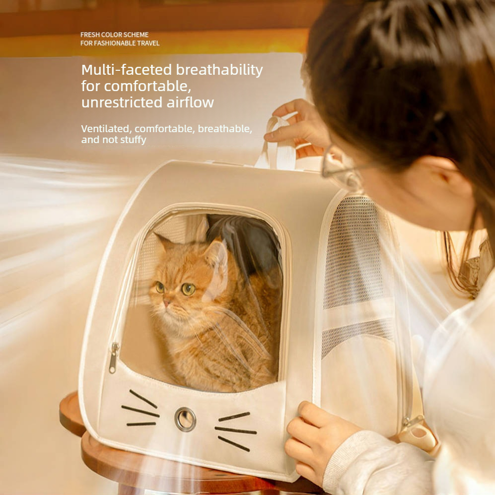 1Pc 35×25×35cm Cat Pet Carrier - Foldable Backpack Small avis et prix