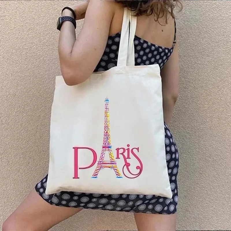 London UK Paris Printing Ladie - Canvas Backpack Casual avis et prix