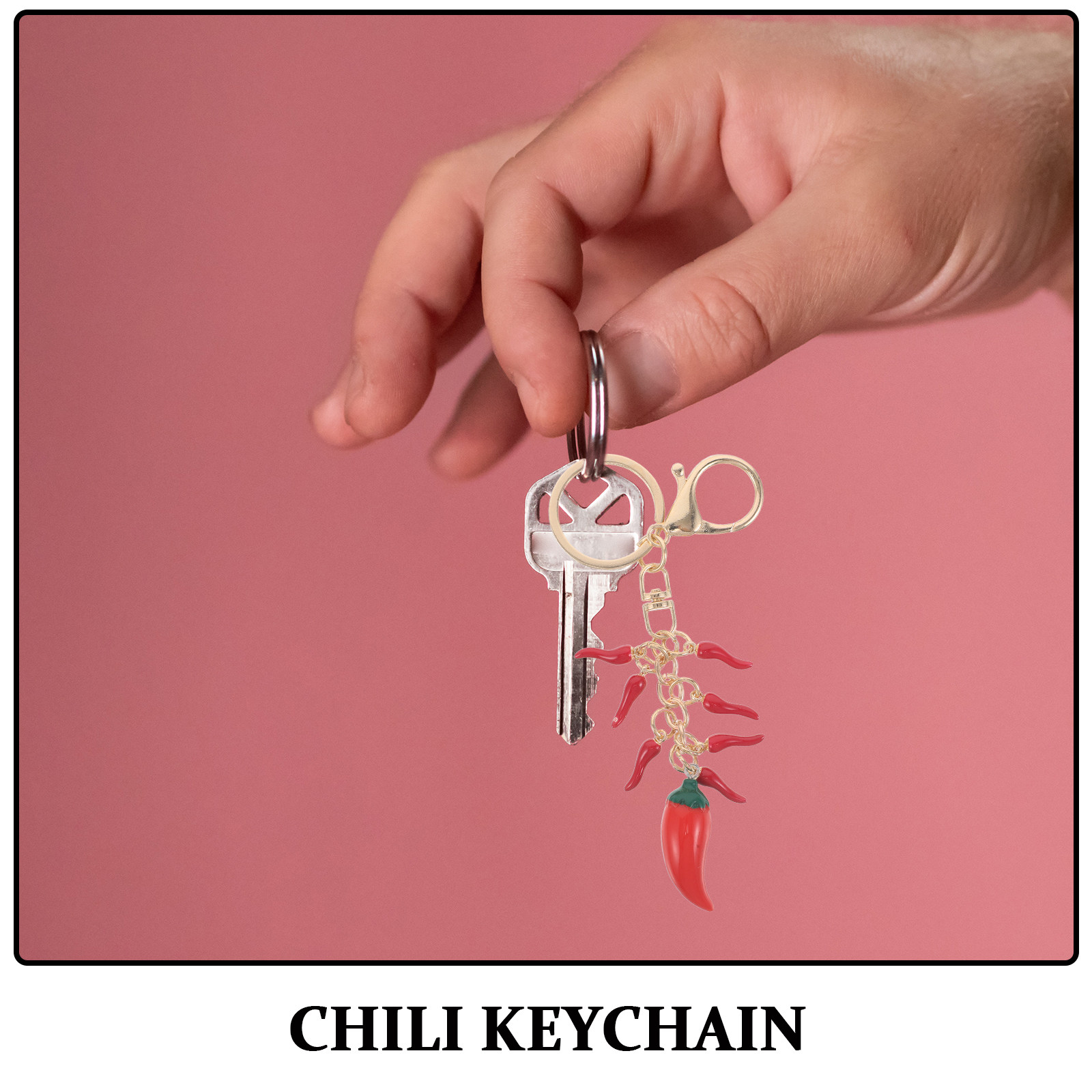 2Pcs Red Chili Pepper Keychain - Mini Backpack Purse avis et prix