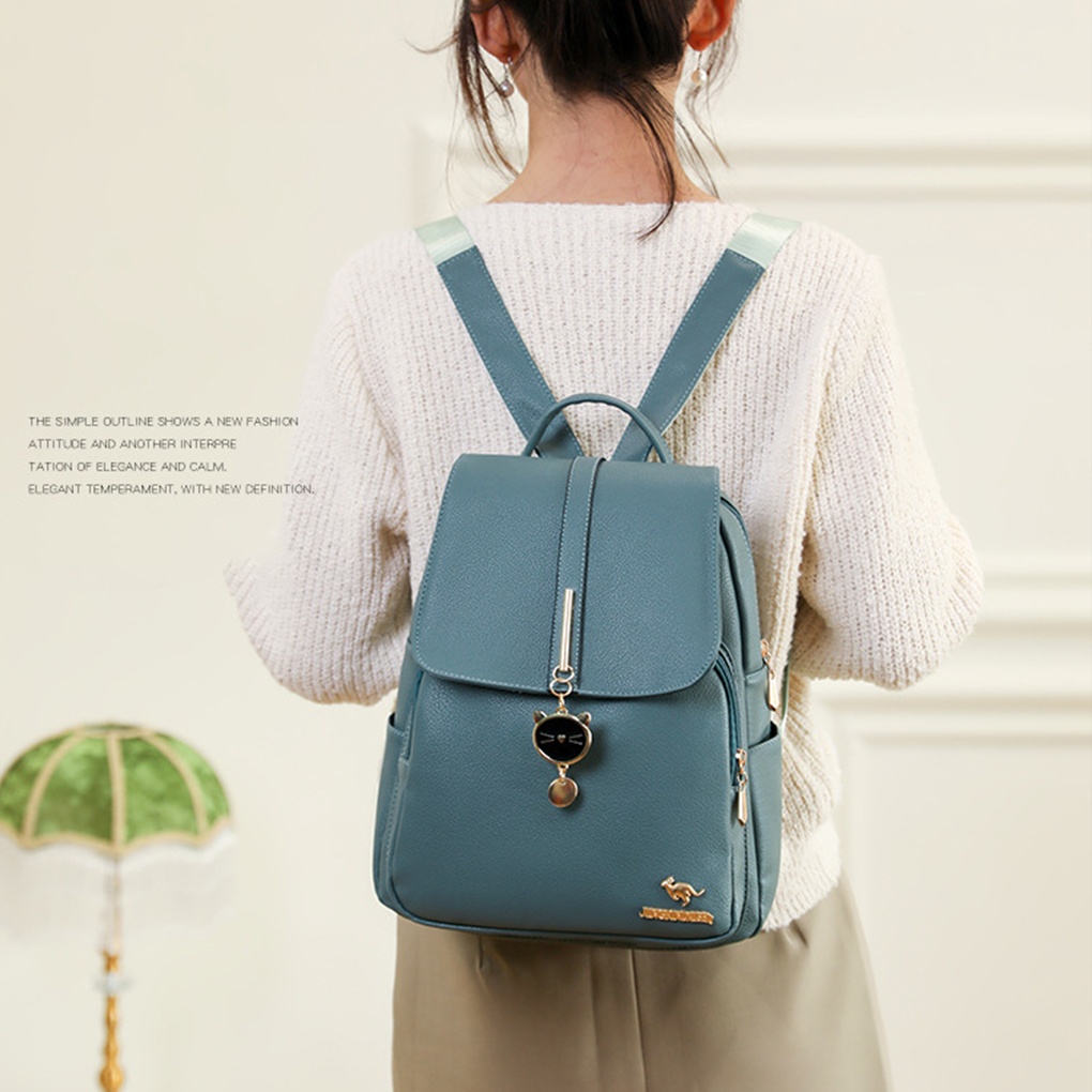 Luxury Women PU Leather Backpa - Leather Backpack Vintage avis et prix