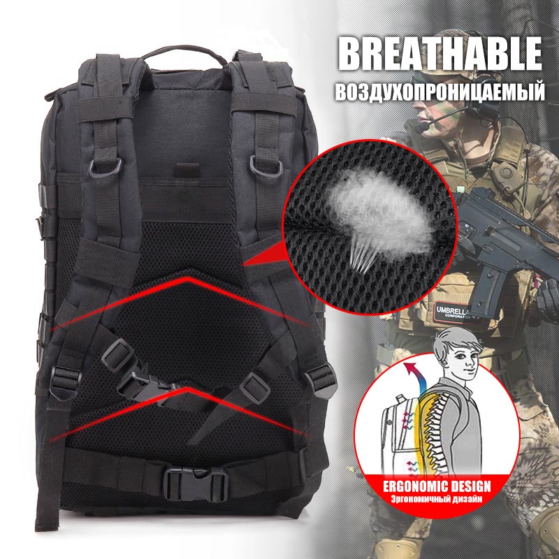 AA 60L Army Military Tactical  - Rucksack Military Style avis et prix