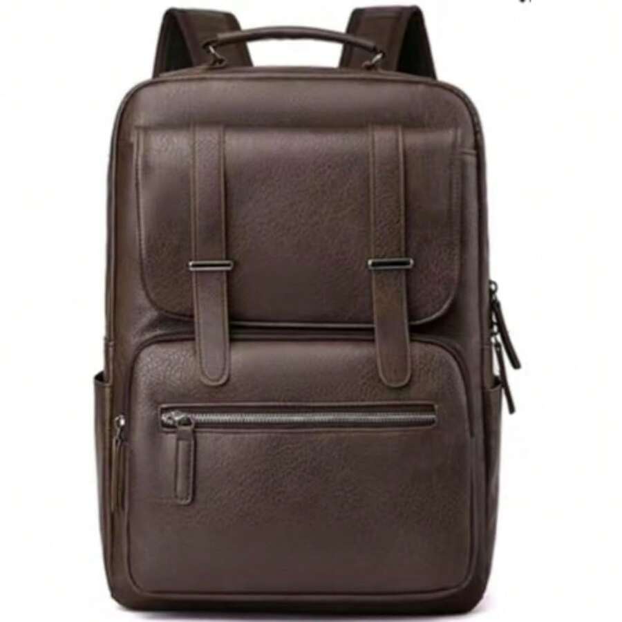 PU Leather Backpack For Men An - Leather Backpack Vintage avis et prix