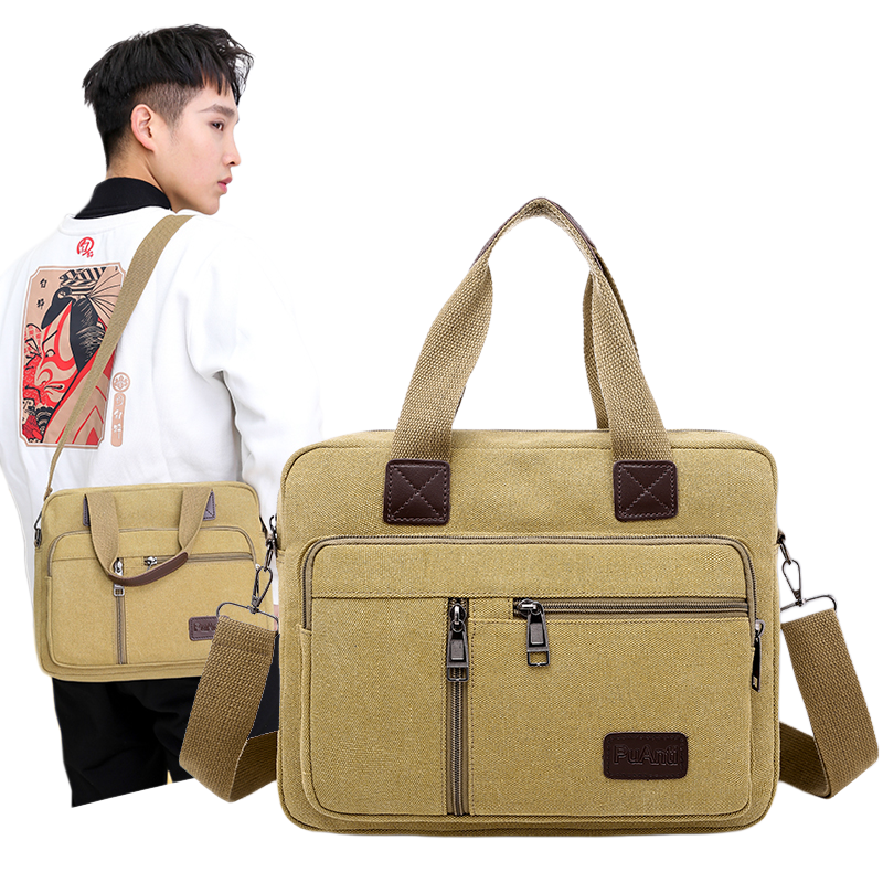 Men's Canvas Travel Handbag La - Canvas Backpack Casual avis et prix