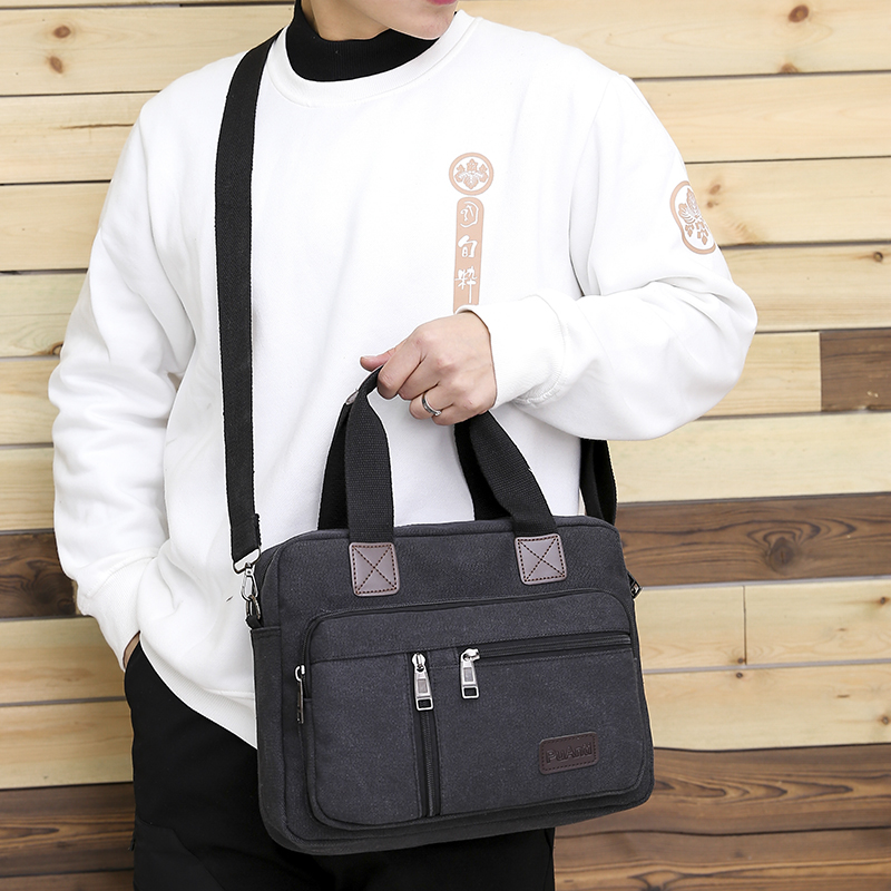 Men's Canvas Travel Handbag La - Canvas Backpack Casual avis et prix