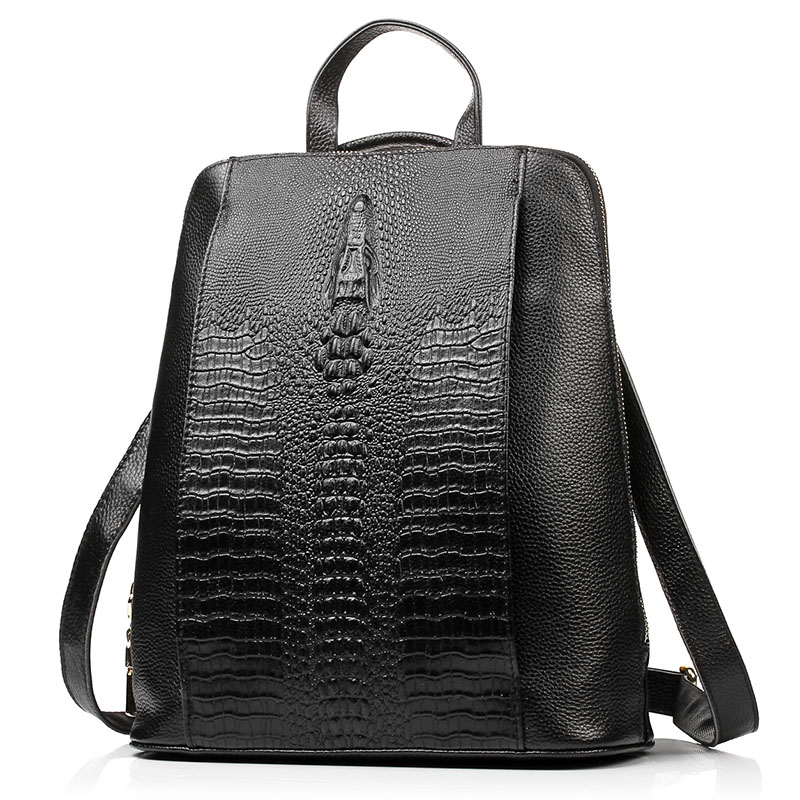 Zency 100% Genuine Leather Kna - Fashion Backpack Women avis et prix