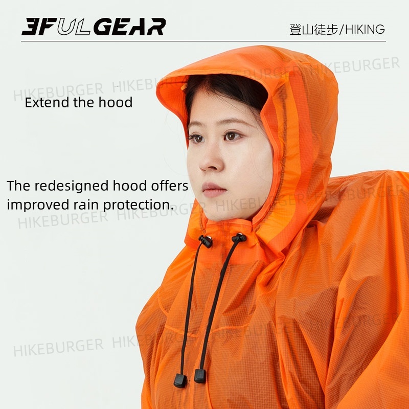 3F UL GEAR 3 in1 Rain Poncho O - Rain Cover Backpack avis et prix
