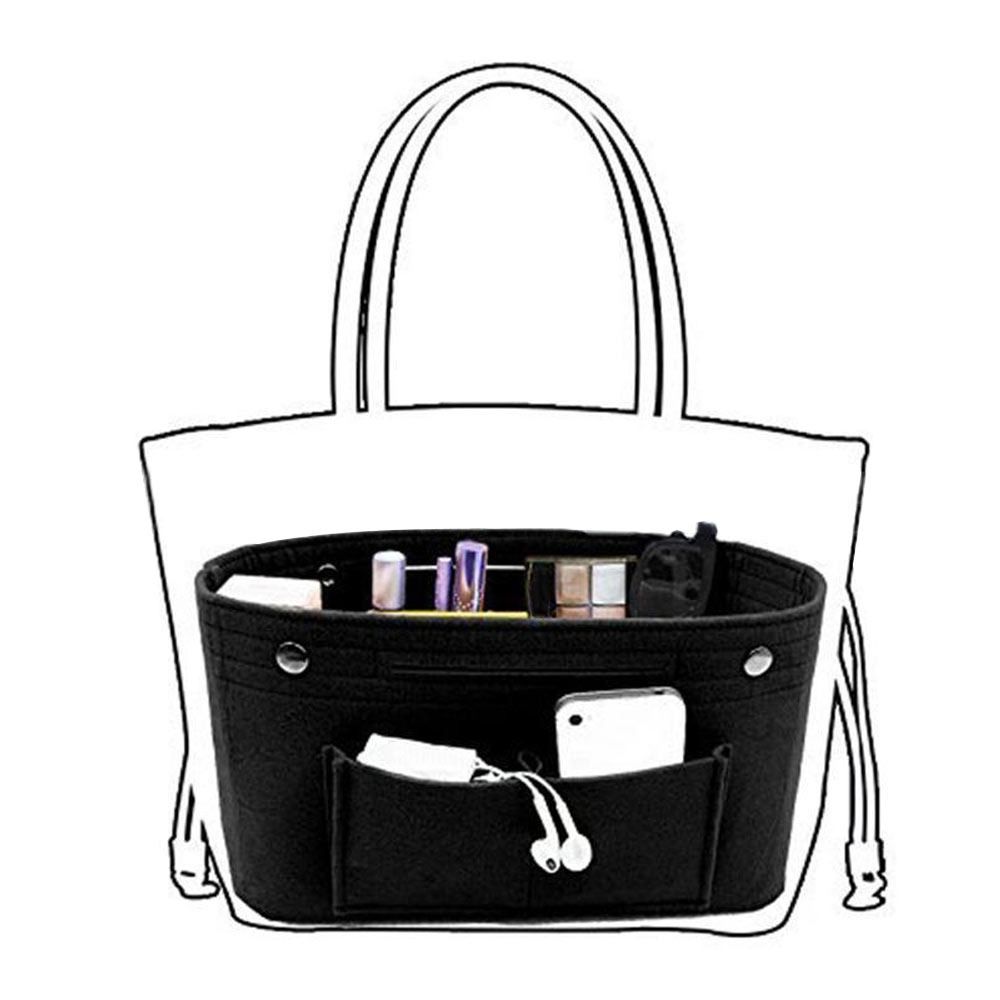Portable Soft Felt Handbag Ins - Backpack Insert Organizer avis et prix