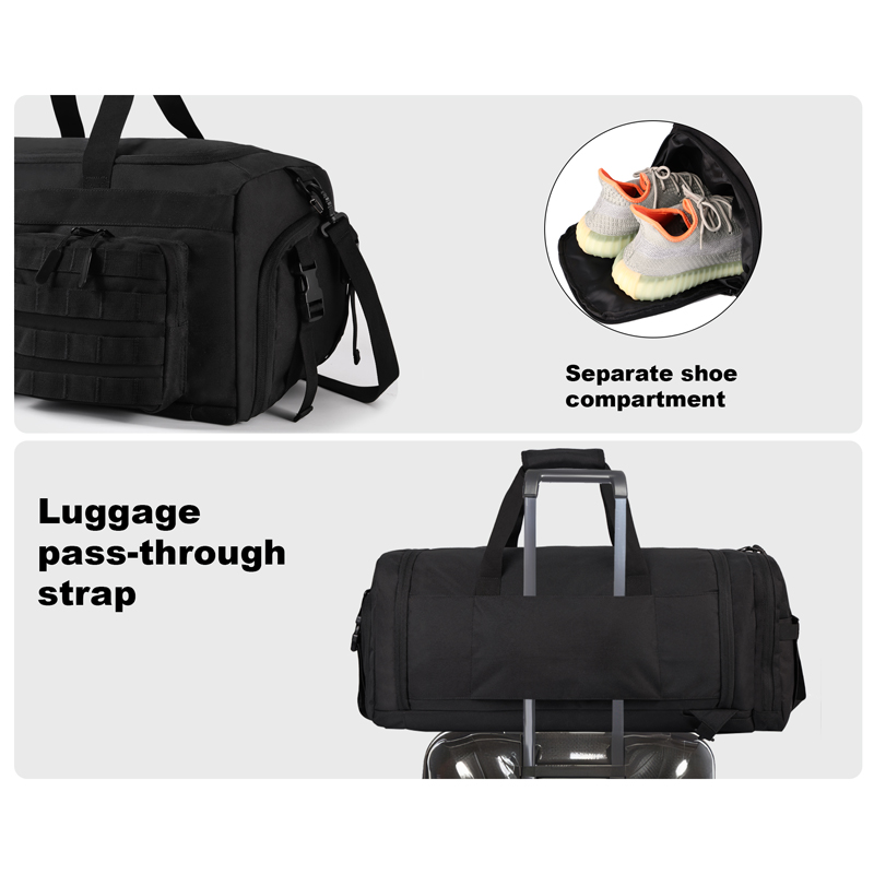 LHI 50L 3 in 1 Travel Duffle B - Rucksack Military Style avis et prix