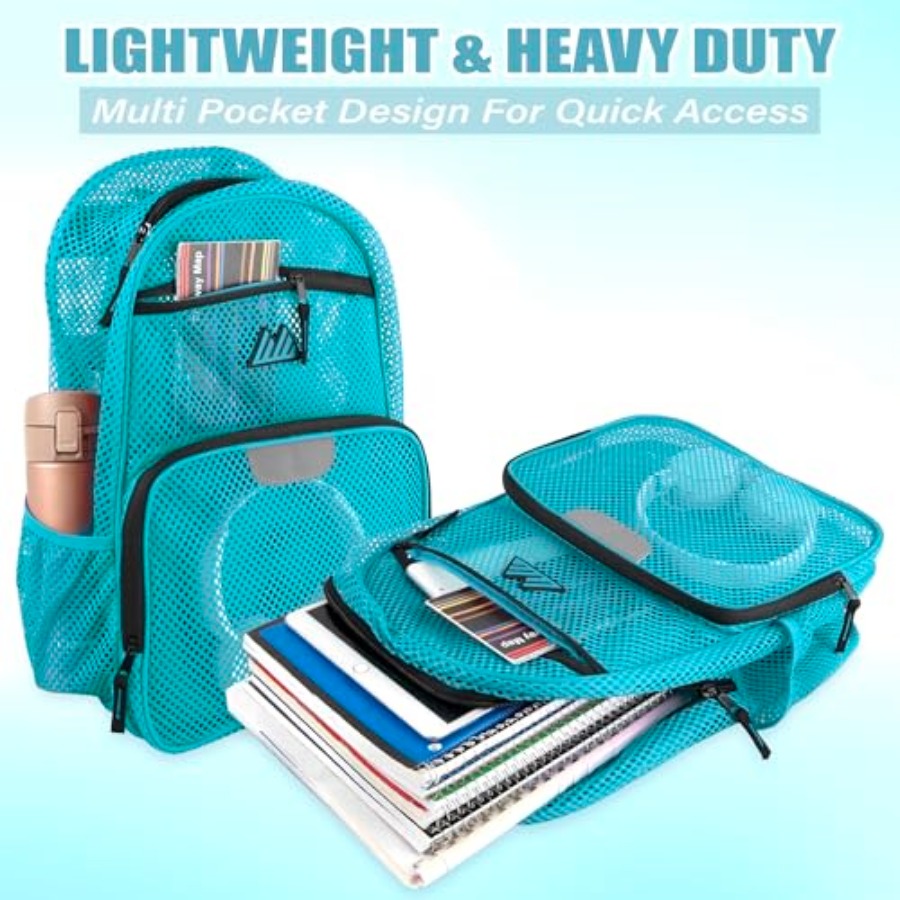 Reflective Mesh School Backpac - School Backpack Teen avis et prix