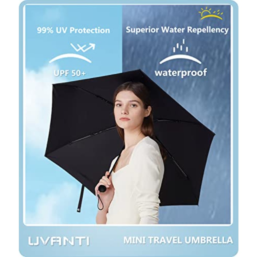 Mini Travel Umbrella with Case - Mini Backpack Purse avis et prix