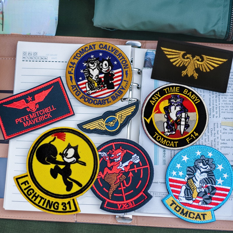 Area 7 Top Gun Morale Badge Em - Urban Backpack Tactical avis et prix