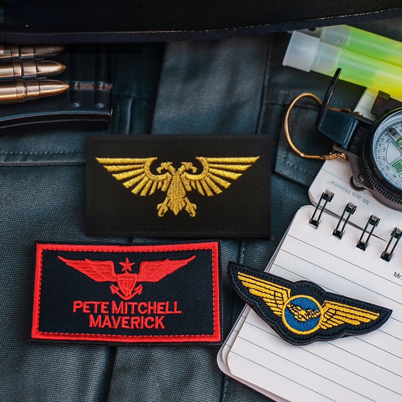 Area 7 Top Gun Morale Badge Em - Urban Backpack Tactical avis et prix