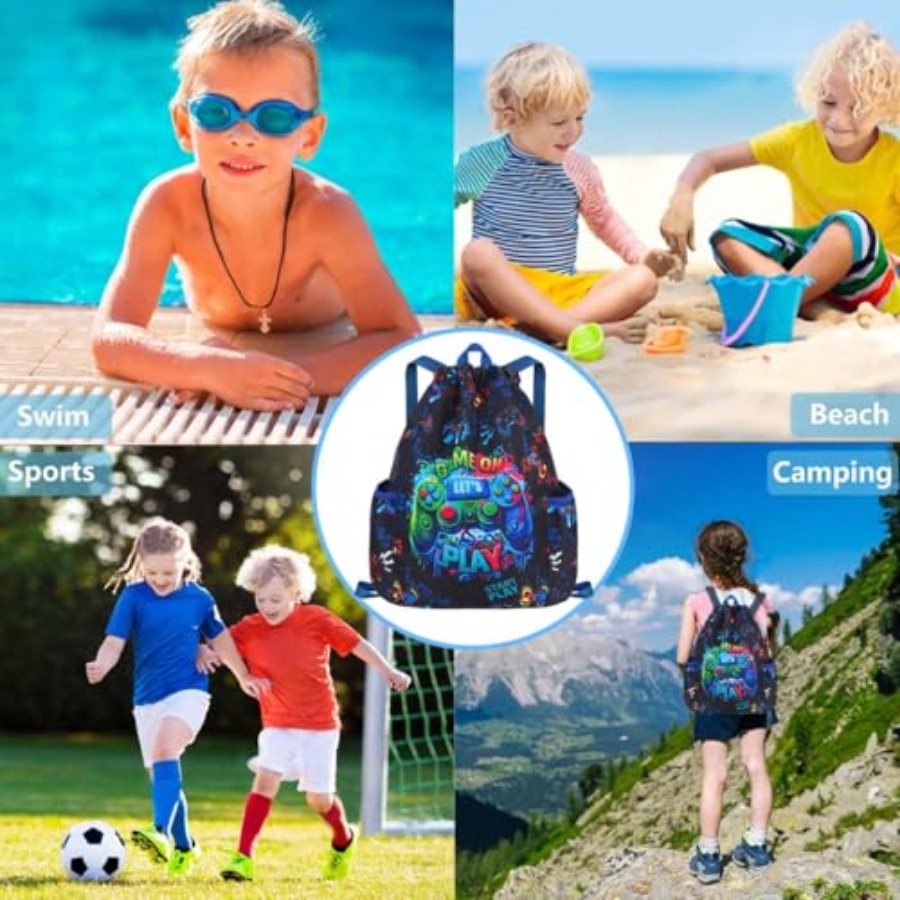 Drawstring Backpack for - Game - Drawstring Gym Bag avis et prix