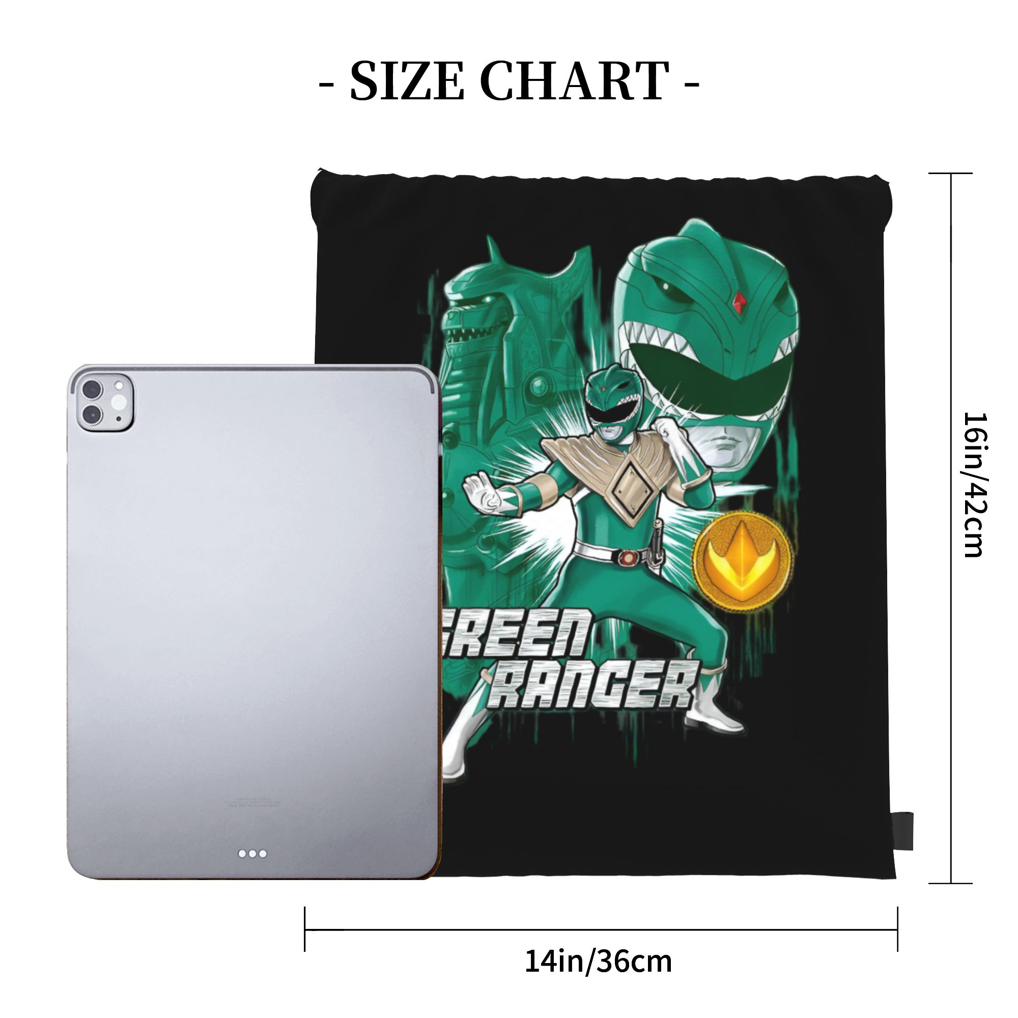 Custom Poweres Anime Rangerses - Drawstring Gym Bag avis et prix