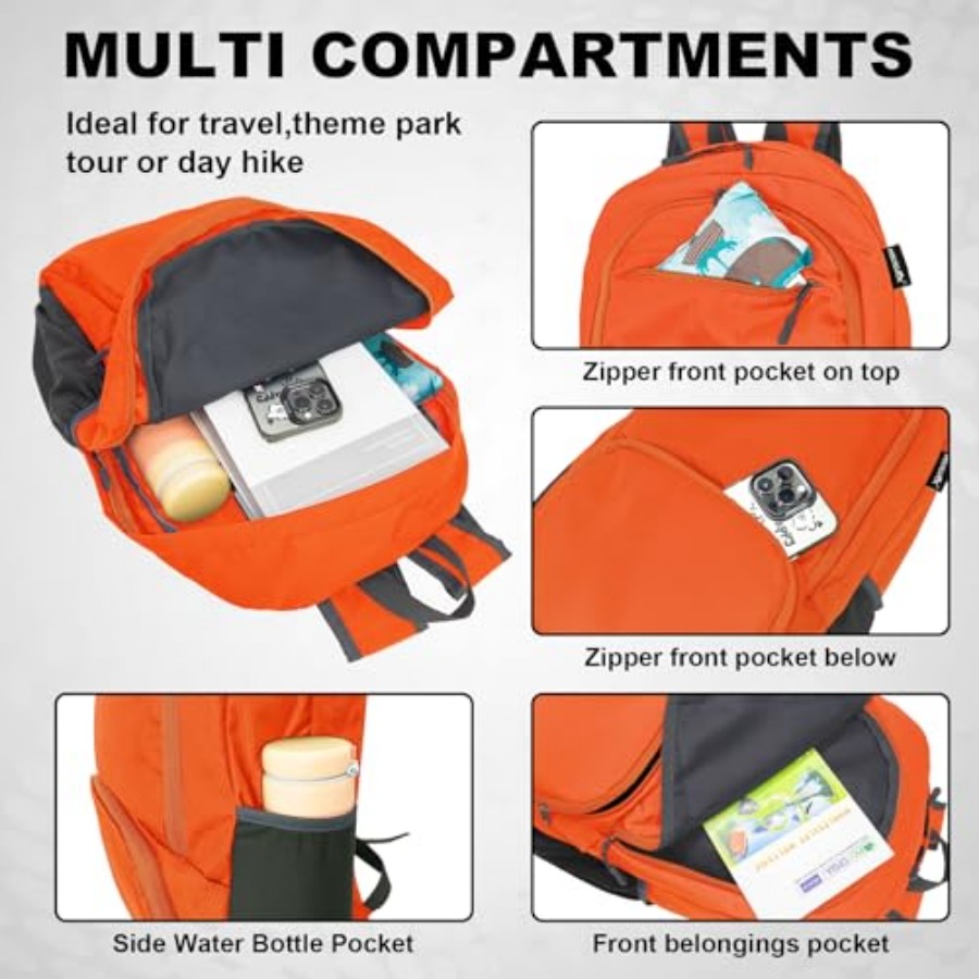 20L Lightweight Packable Hikin - Foldable Backpack Small avis et prix